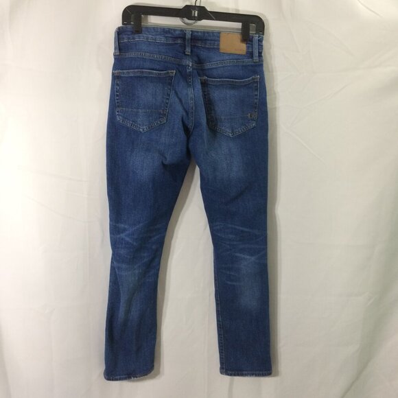 Aeropostale Jeans Slim Straight Distressed Medium Wash Cotton Stretch Size 27 - Picture 2 of 4